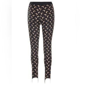 Marine Serre Allover Moon Printed Leggings